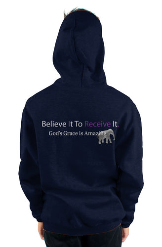 Believe it pullover hoody