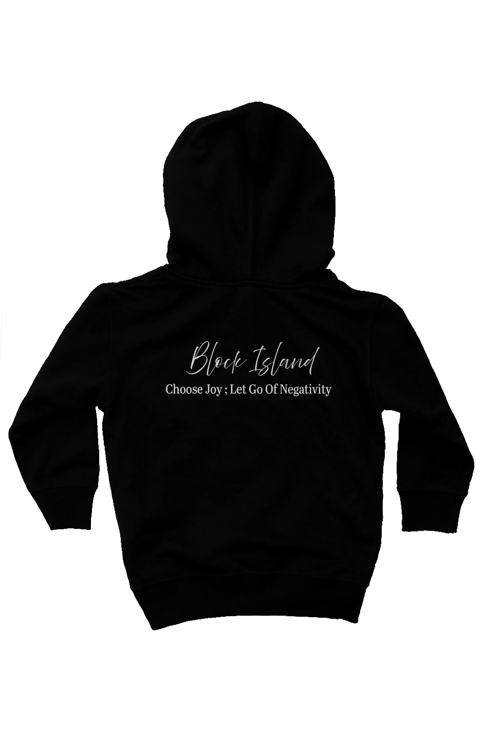 kids Block Island fleece pullover hoodie