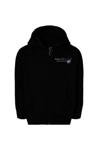 Toddler Believe It Full-Zip Fleece Hoodie