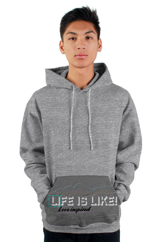 Pull over hoodie love inspired