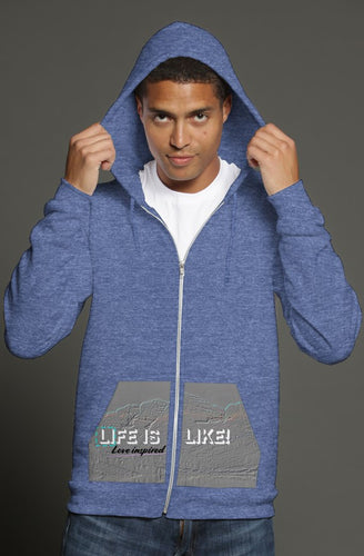 Gray Kid style LI design Wash look