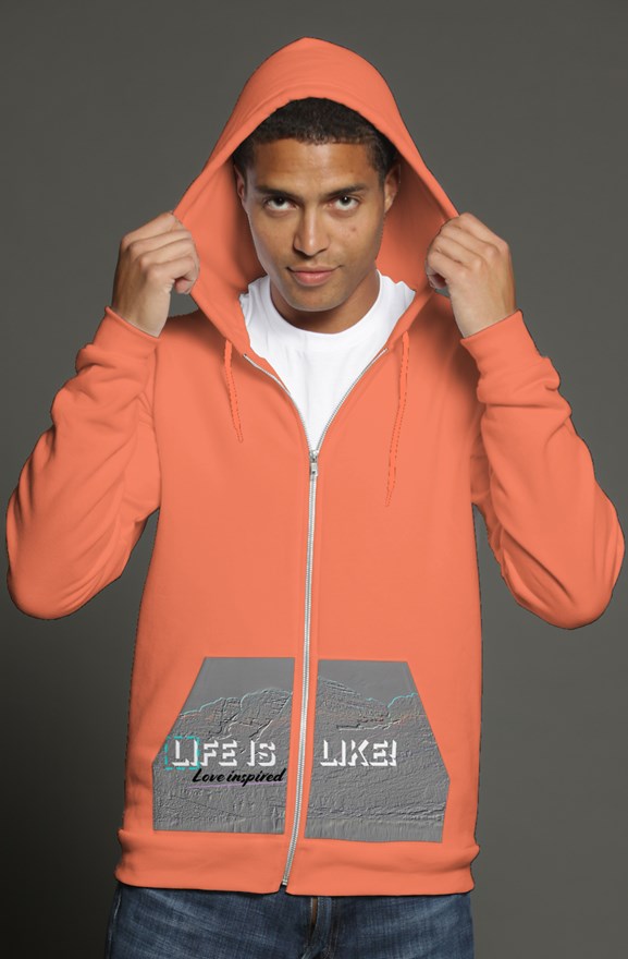 live Coral Kid style LI design Wash look