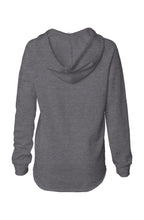 Load image into Gallery viewer, Love inspired Gray Lightweight wash hoodie