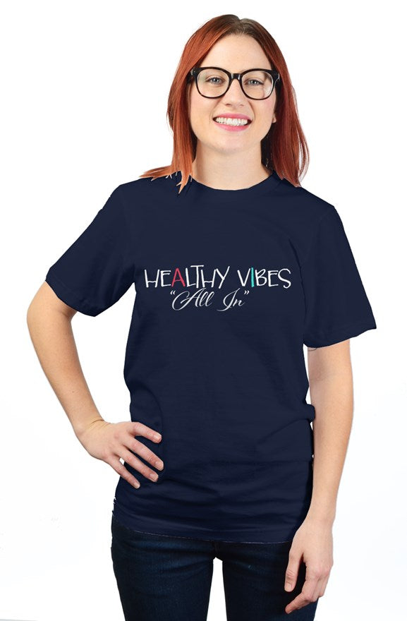 crew neck Healthy Vibes T-shirt