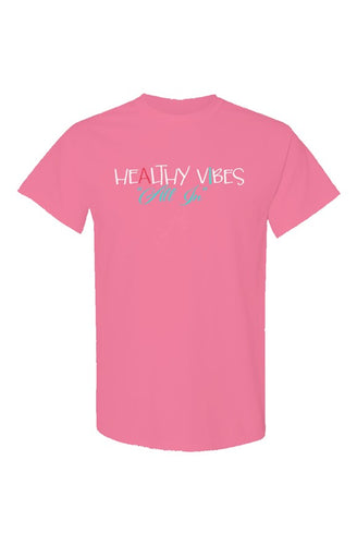 Neon Healthy Vibes T Shirts